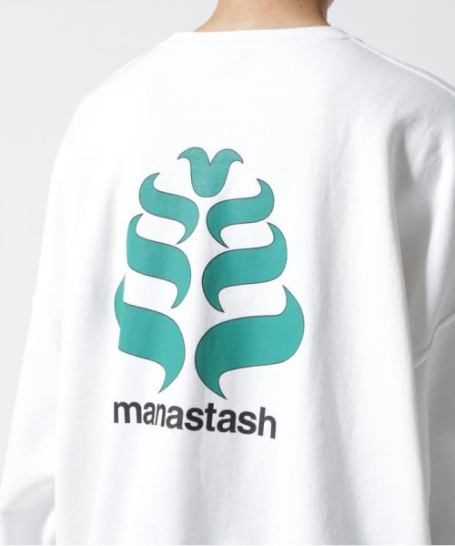 MANASTASH(マナスタッシュ)/MANASTASH/マナスタッシュ/StackLogo CrewneckSweat/グラフィックプリントクルーネックスウェット/img17
