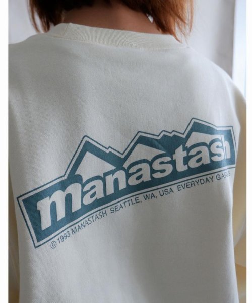MANASTASH(マナスタッシュ)/MANASTASH/マナスタッシュ　W's SWEAT BACK LOGO　ウィメンズ　スウェット　バックロゴ/img09
