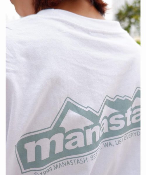MANASTASH(マナスタッシュ)/MANASTASH/マナスタッシュ W's BACK LOGO TEE ウィメンズ　バックロゴTシャツ/img02