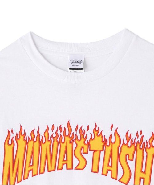 MANASTASH(マナスタッシュ)/直営店限定　MANASTASH/マナスタッシュ　FLAME TEE フレームティー　Tシャツ/img12