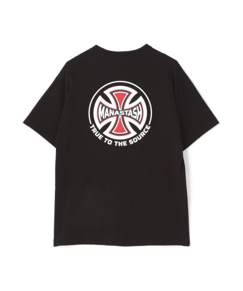 MANASTASH(マナスタッシュ)/直営店限定　MANASTASH/マナスタッシュ　BAR CROSS TEE バークロスティー　Tシャツ/img04