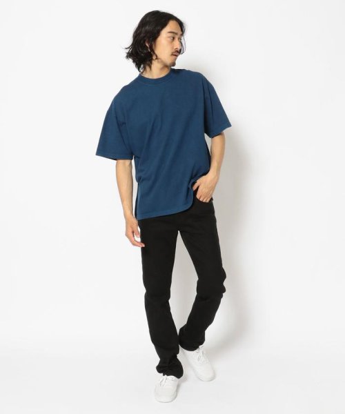 BEAVER(ビーバー)/LOS ANGELES APPAREL/ロサンゼルスアパレル　INDIGO GD SS TEE　インディゴガーメントダイ/img07