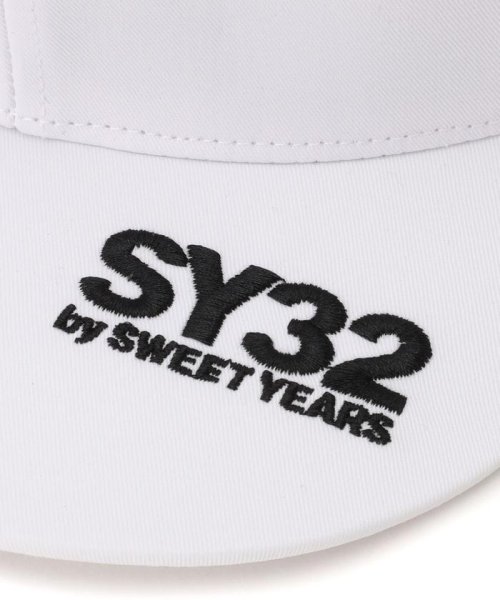 BEAVER(ビーバー)/SY32 by SWEET YEARS /エスワイサーティトゥ バイ スィートイヤーズ/MILANO LOGO TWILL CAP/img05