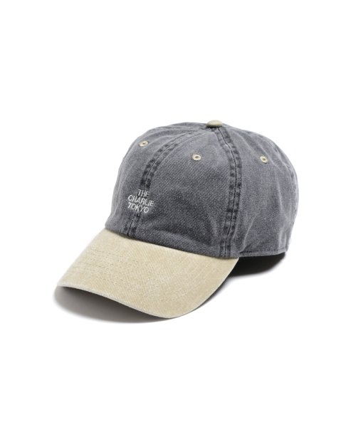 MAISON mou(メゾンムー)/【THE CHARLIE TOKYO/ザチャーリートーキョー】2tone logo twill low cap 2 2トーンロゴツイルローキャップ/img05