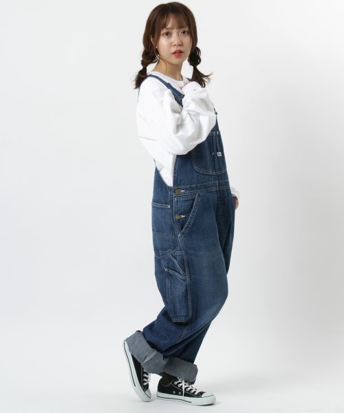 Lee(Lee)/【LEE/リー】OVERALL オーバーオール/Dungarees denim/ライトインディゴブルー/ヒッコリー/img17