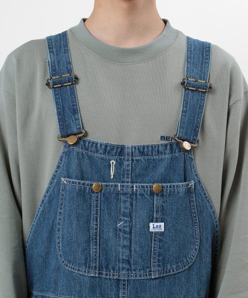 Lee(Lee)/【LEE/リー】OVERALL オーバーオール/Dungarees denim/ライトインディゴブルー/ヒッコリー/img25