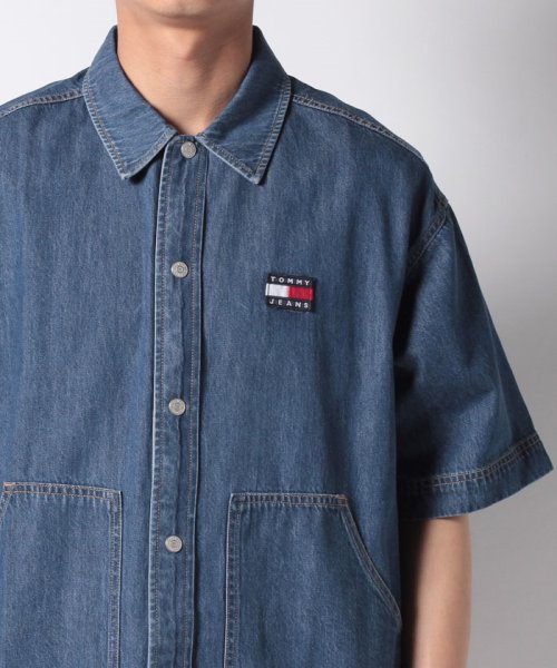 TOMMY JEANS(トミージーンズ)/TJU DENIM WORKER SS OVERSHIRT/img05