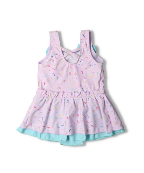 Kids Foret(キッズフォーレ)/【子供服】 Kids Foret (キッズフォーレ) ユニコーン柄スイムワンピース・水着 90cm～130cm B37821/img02