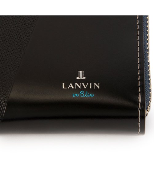 LANVIN(ランバン)/ランバン 財布 長財布 本革 レザー メンズ レディース ブランド ラウンドファスナー ランバンオンブルー LANVIN en Bleu 555616/img05