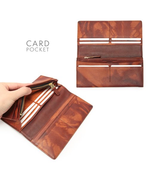 キャサリンハムネット 財布 長財布 本革 メンズ レディース KATHARINE HAMNETT 490－59203 KATHARINE