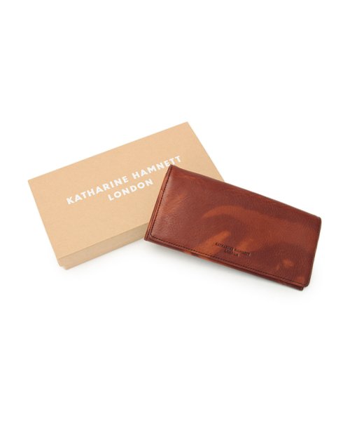 キャサリンハムネット 財布 長財布 本革 メンズ レディース KATHARINE HAMNETT 490－59203 KATHARINE