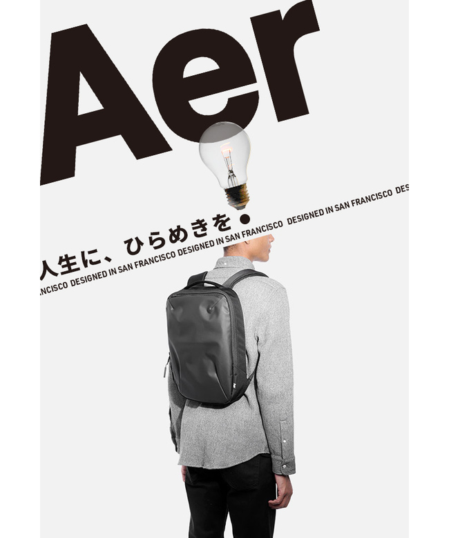 Aer Slim Pack リュックBlack エアースリムパック