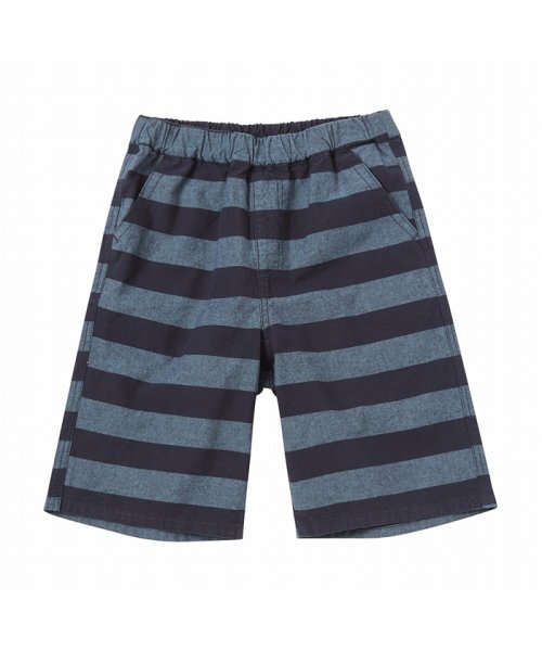 MAC HOUSE(kid's)(マックハウス（キッズ）)/NAVY ネイビー シャンブレーボーダーハーフパンツ M22468/img28