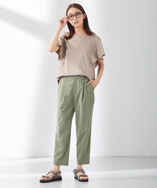 J.PRESS LADIES(J．プレス　レディス)/【WEB限定・UVケア・接触冷感】コンパクトコットンスムース フレアースリーブ カットソー/img06