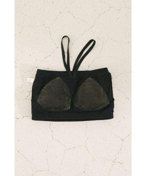 BLACK BY MOUSSY(ブラックバイマウジー)/cotton washable tube bra/img13