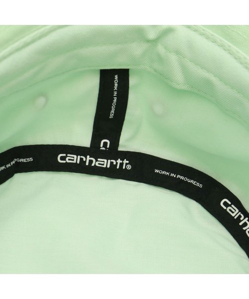 Carhartt WIP(カーハートダブルアイピー)/【日本正規品】カーハート ハット Carhartt WIP SCRIPT BUCKET HAT スクリプトバケットハット コットン ロゴ 刺繍 I029937/img12