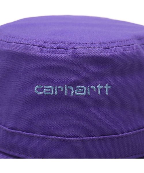 Carhartt WIP(カーハートダブルアイピー)/【日本正規品】カーハート ハット Carhartt WIP SCRIPT BUCKET HAT スクリプトバケットハット コットン ロゴ 刺繍 I029937/img14