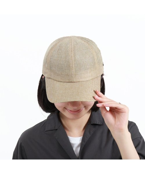 ORCIVAL(オーシバル)/オーシバル キャップ ORCIVAL 帽子 PE NATURAL CAP 女性 手洗い可能 ナチュラル オーチバル OR－H0081RLP/img01