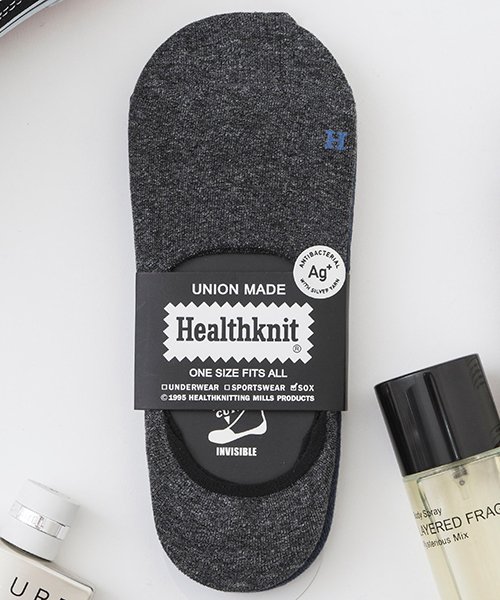 healthknit(ヘルスニット)/【Healthknit / ヘルスニット】「抗菌・防臭効果のある銀イオン加工」3足セット くるぶし丈 ショート ソックス フットカバー 靴下 浅履き/img01