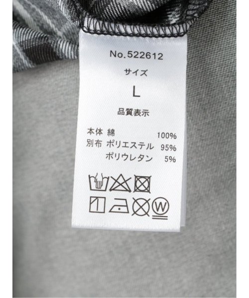 semanticdesign(セマンティックデザイン)/サイドチェック クルーネック 半袖BIGTパーカー 半袖 メンズ Tシャツ カットソー カジュアル インナー ビジネス ギフト プレゼント/img10