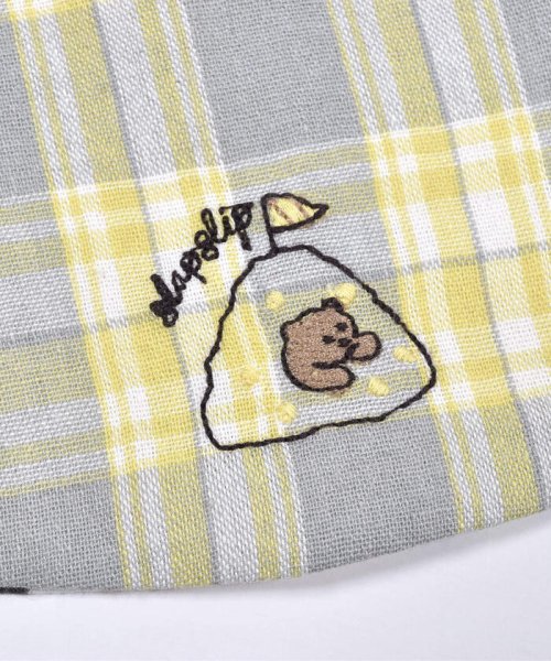 SLAP SLIP BABY(スラップスリップベビー)/リバーシブル レース チェック ストライプ ワンポイント 刺繍 スタイ ベビー/img17