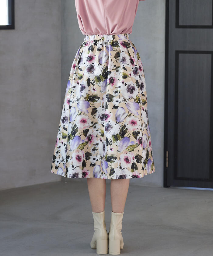 サントスピンク オールドイングランド ボックススカートベルト付き