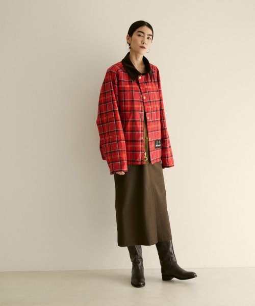 サロン　アダム　エ　ロペ(サロン　アダム　エ　ロペ)/【ドラマ着用】【Barbour for SALON】TRANSPORTリバーシブルチェックジャケット/img02