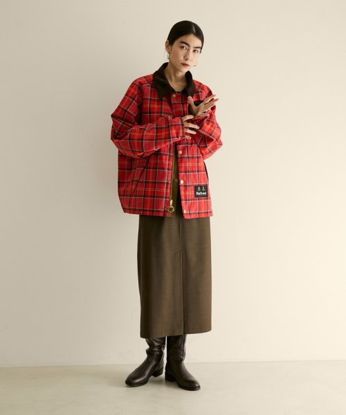 サロン　アダム　エ　ロペ(サロン　アダム　エ　ロペ)/【ドラマ着用】【Barbour for SALON】TRANSPORTリバーシブルチェックジャケット/img03