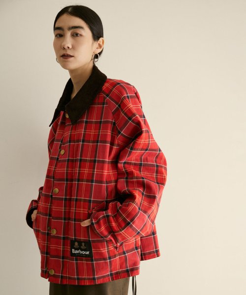 サロン　アダム　エ　ロペ(サロン　アダム　エ　ロペ)/【ドラマ着用】【Barbour for SALON】TRANSPORTリバーシブルチェックジャケット/img05