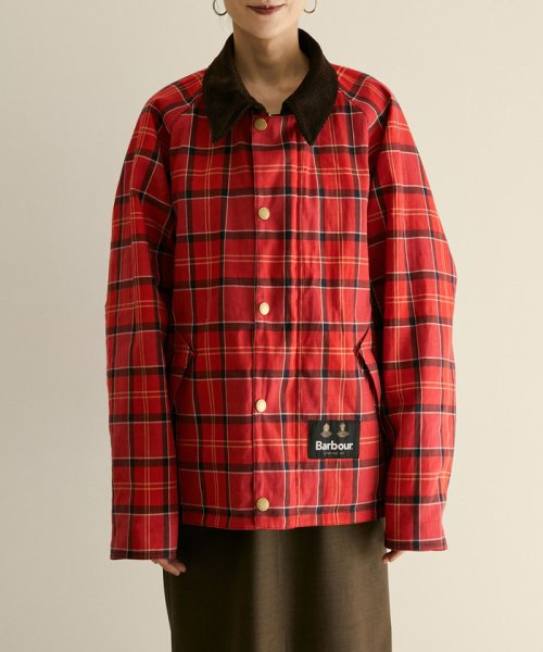 サロン　アダム　エ　ロペ(サロン　アダム　エ　ロペ)/【ドラマ着用】【Barbour for SALON】TRANSPORTリバーシブルチェックジャケット/img24