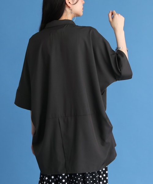 osharewalker(オシャレウォーカー)/『変形裾タックデザインシャツ』/img15