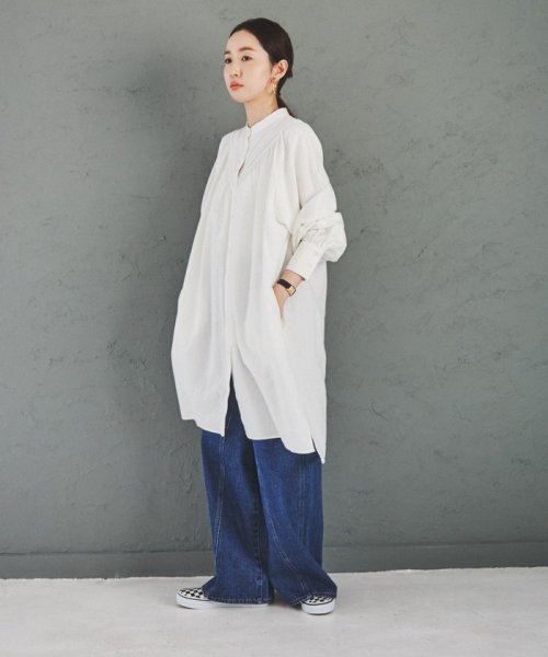 coen(coen)/【展開店舗限定】ワイドシームデニムパンツ/img22