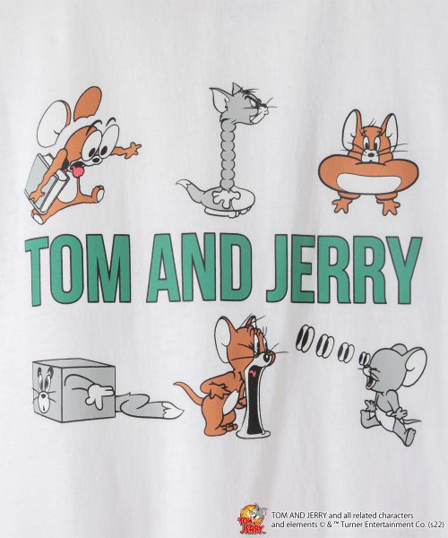 OUTDOOR PRODUCTS(アウトドアプロダクツ)/【OUTDOORPRODUCTS】TOM AND JERRY/トムとジェリー/オリジナルデザインTシャツ/img31