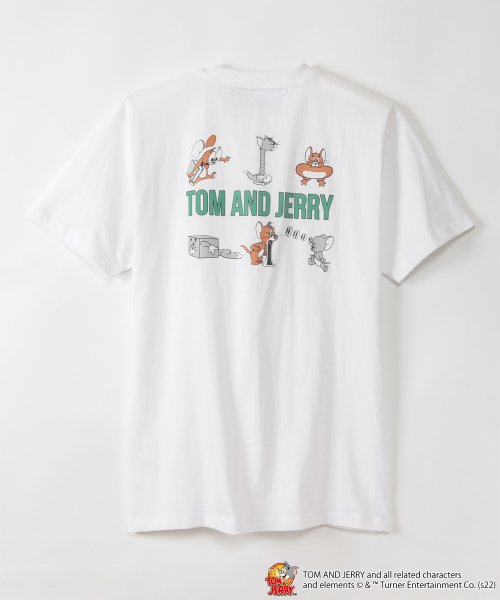 OUTDOOR PRODUCTS(アウトドアプロダクツ)/【OUTDOORPRODUCTS】TOM AND JERRY/トムとジェリー/オリジナルデザインTシャツ/img32