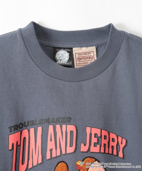 OUTDOOR PRODUCTS(アウトドアプロダクツ)/【OUTDOORPRODUCTS】TOM AND JERRY/トムとジェリー/オリジナルデザインTシャツ/img38