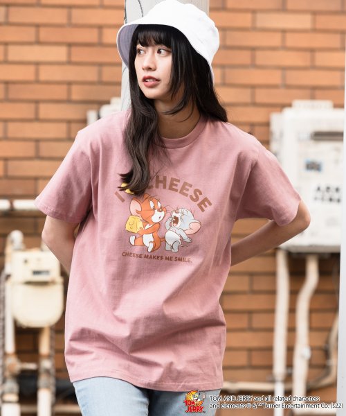 OUTDOOR PRODUCTS(アウトドアプロダクツ)/【OUTDOORPRODUCTS】TOM AND JERRY/トムとジェリー/オリジナルデザインTシャツ/img42