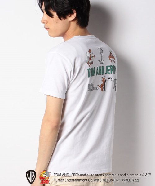 OUTDOOR PRODUCTS(アウトドアプロダクツ)/【OUTDOORPRODUCTS】TOM AND JERRY/トムとジェリー/オリジナルデザインTシャツ/img60