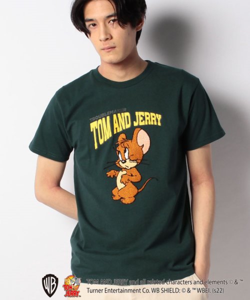 OUTDOOR PRODUCTS(アウトドアプロダクツ)/【OUTDOORPRODUCTS】TOM AND JERRY/トムとジェリー/オリジナルデザインTシャツ/img64