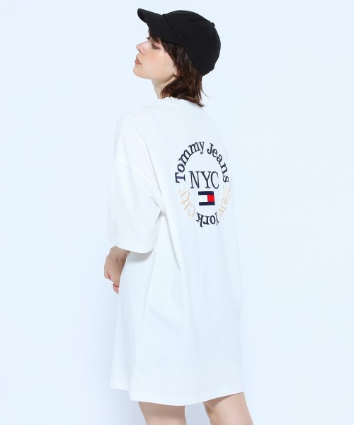 TOMMY JEANS(トミージーンズ)/サークルロゴTシャツワンピース/img01