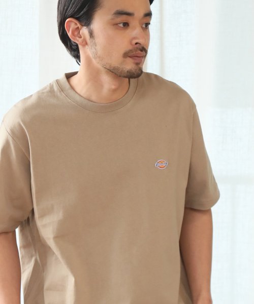 ALWAYS GOOD TIME NEW BASIC STORE(オールウェイグッドタイムニューベーシックストア)/【DICKIES/ディッキーズ】ワンポイントロゴ ミニワッペン クルーネックTシャツ/img07