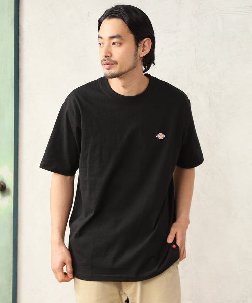 ALWAYS GOOD TIME NEW BASIC STORE(オールウェイグッドタイムニューベーシックストア)/【DICKIES/ディッキーズ】ワンポイントロゴ ミニワッペン クルーネックTシャツ/img18