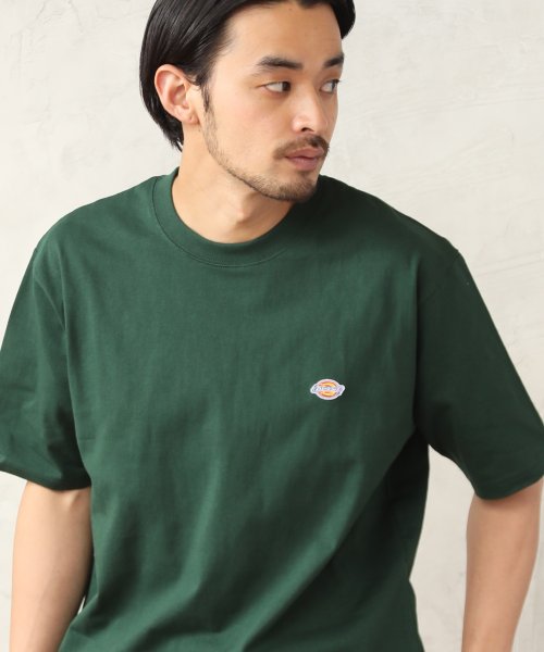 ALWAYS GOOD TIME NEW BASIC STORE(オールウェイグッドタイムニューベーシックストア)/【DICKIES/ディッキーズ】ワンポイントロゴ ミニワッペン クルーネックTシャツ/img20