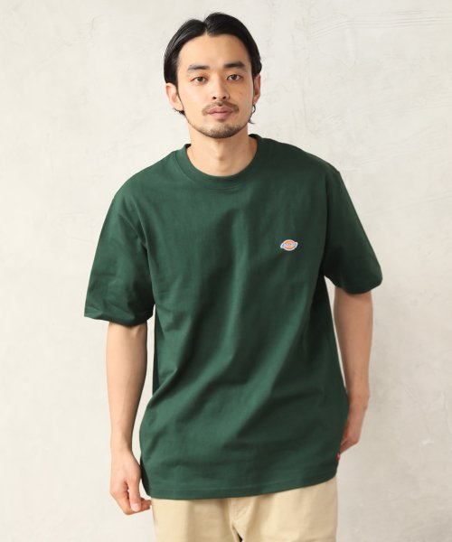 ALWAYS GOOD TIME NEW BASIC STORE(オールウェイグッドタイムニューベーシックストア)/【DICKIES/ディッキーズ】ワンポイントロゴ ミニワッペン クルーネックTシャツ/img21