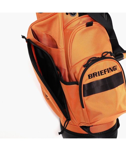 限定品｜ブリーフィング ゴルフ キャディバッグ ゴルフバッグ スタンド 9.5型 5分割 47インチ対応 BRIEFING GOLF BRG221D38 ゴルフ BRIEFING COLLECTION 付属のフードは本体の収納部へ収納してのお届けとなります