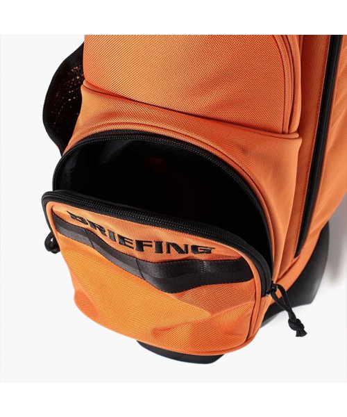 限定品｜ブリーフィング ゴルフ キャディバッグ ゴルフバッグ スタンド 9.5型 5分割 47インチ対応 BRIEFING GOLF BRG221D38 ゴルフ BRIEFING COLLECTION 付属のフードは本体の収納部へ収納してのお届けとなります