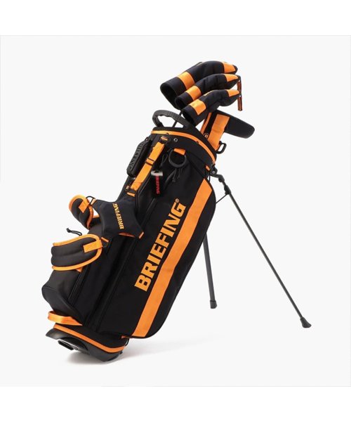 限定品｜ブリーフィング ゴルフ キャディバッグ ゴルフバッグ スタンド 9.5型 5分割 47インチ対応 BRIEFING GOLF BRG221D38 ゴルフ BRIEFING COLLECTION 付属のフードは本体の収納部へ収納してのお届けとなります