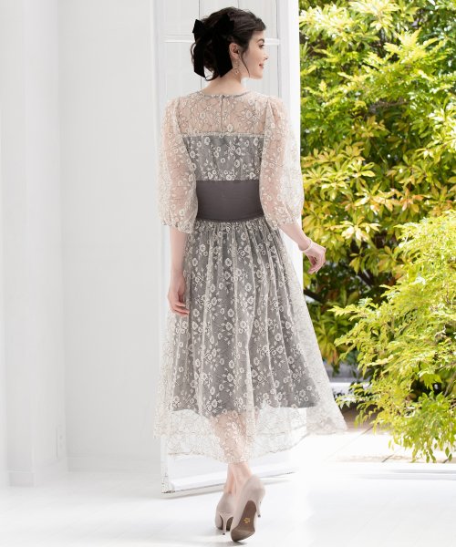 DRESS+(ドレス プラス)/ドレス ワンピース レース 披露宴 結婚式 フォーマル　パーティードレス/img06