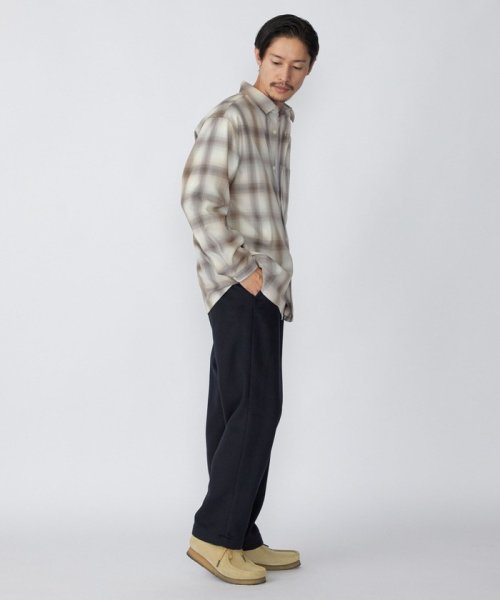 SHIPS MEN(シップス　メン)/SHIPS:〈ウォッシャブル〉テックウール リラックスフィット レギュラーカラー シャツ 22FW/img08