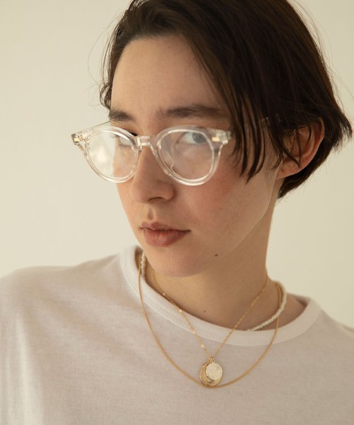 marjour(マージュール)/CLEAR FRAME GLASSES/img01