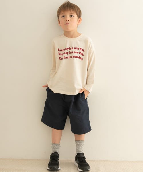 URBAN RESEARCH DOORS（Kids）(アーバンリサーチドアーズ（キッズ）)/ロゴプリントBIGロングTシャツ(KIDS)/img03